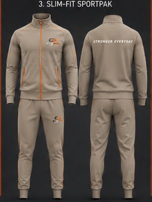 slim-fit joggingspak